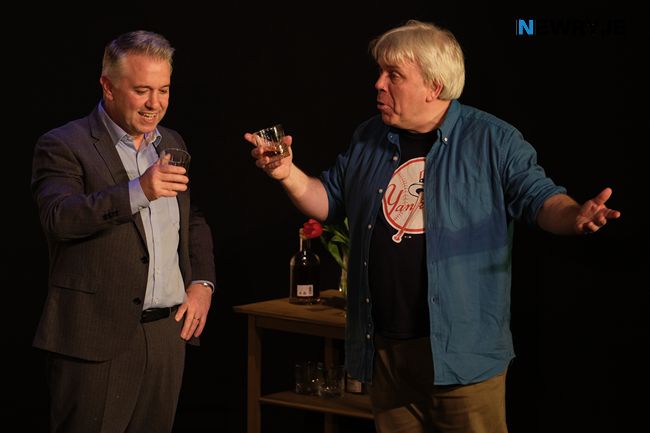Prosperous Dramatic Society perform God of Carnage at Newry Drama Festival. Photograph: Columba O'Hare/ Newry.ie Prosperous Dramatic Society perform God of Carnage at Newry Drama Festival. Photograph: Columba O'Hare/ Newry.ie