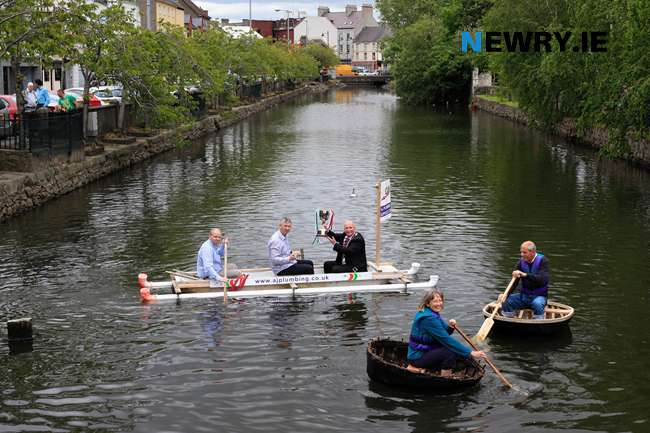 The Newry Canal Bath Tub Race back in 2011. Photograph: Columba O'Hare/ Newry.ie The Newry Canal Bath Tub Race back in 2011. Photograph: Columba O'Hare/ Newry.ie