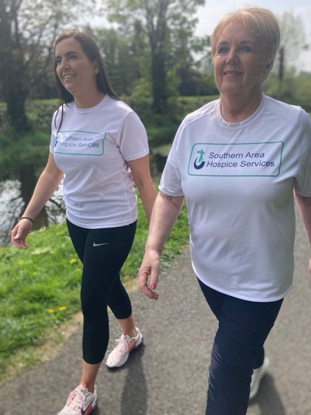 Laura Rowntree Fundraising Officer SAHS & Towpath Walk Organiser & Hospice Volunteer Deborah Kennedy. Laura Rowntree Fundraising Officer SAHS & Towpath Walk Organiser & Hospice Volunteer Deborah Kennedy.