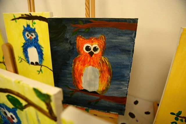 Some of the paintings from the project. Some of the paintings from the project.