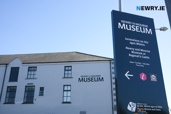 New signage on Newry Museum coming from the north. Photograph: Columba O'Hare/ Newry.ie New signage on Newry Museum coming from the north. Photograph: Columba O'Hare/ Newry.ie