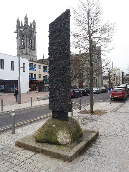 The Proud People Sculpture in Marcus Square as it appears today. Newry and Mourne Museum Collection The Proud People Sculpture in Marcus Square as it appears today. Newry and Mourne Museum Collection