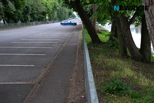 Canal Quay Car Park would be fairly easy to navigate an new cycle route through. Photograph: Columba O'Hare Canal Quay Car Park would be fairly easy to navigate an new cycle route through. Photograph: Columba O'Hare