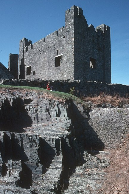 The ferry which ran from near Greencastle, built by the Anglo-Normans in the mid 13th century, across to Carlingford, was one of the many coastal ferries operating in medieval Ireland. © William McAlpine