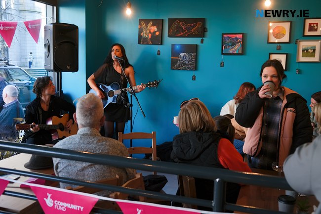 Music on the menu at Centred Soul. Photograph: Columba O'Hare Music on the menu at Centred Soul. Photograph: Columba O'Hare