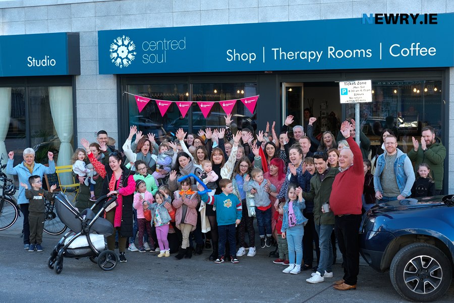 Visitors to Centred Soul for their official opening on Saturday. Photograph: Columba O'Hare Visitors to Centred Soul for their official opening on Saturday. Photograph: Columba O'Hare