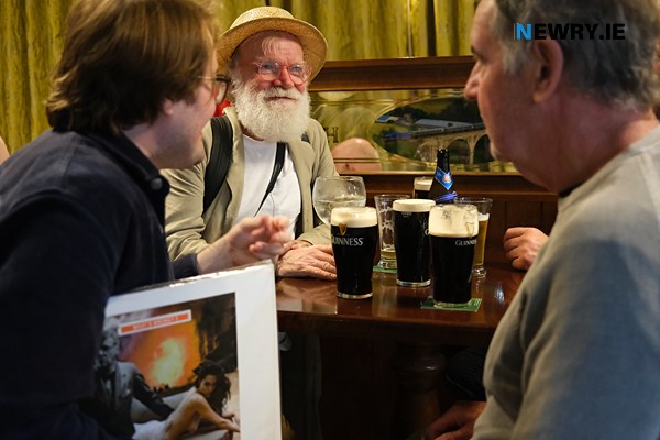 Seán Hillen in Newry during Iúr Cinn Fleadh 22. Photograph: Columba O'Hare/ Newry.ie