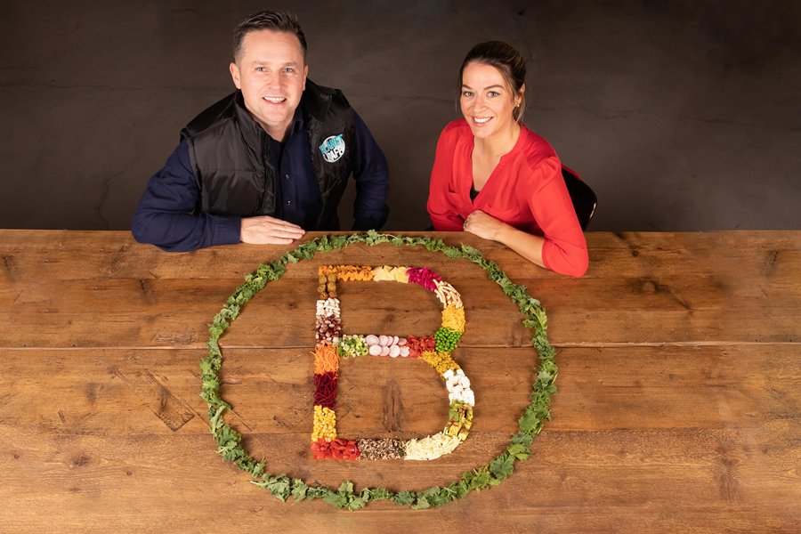 Brian and Jackie Reid from Irish food-to-go manufacturer, DELI LITES which has become the first sandwich company in the UK and Ireland to achieve the coveted B Corp certification.  