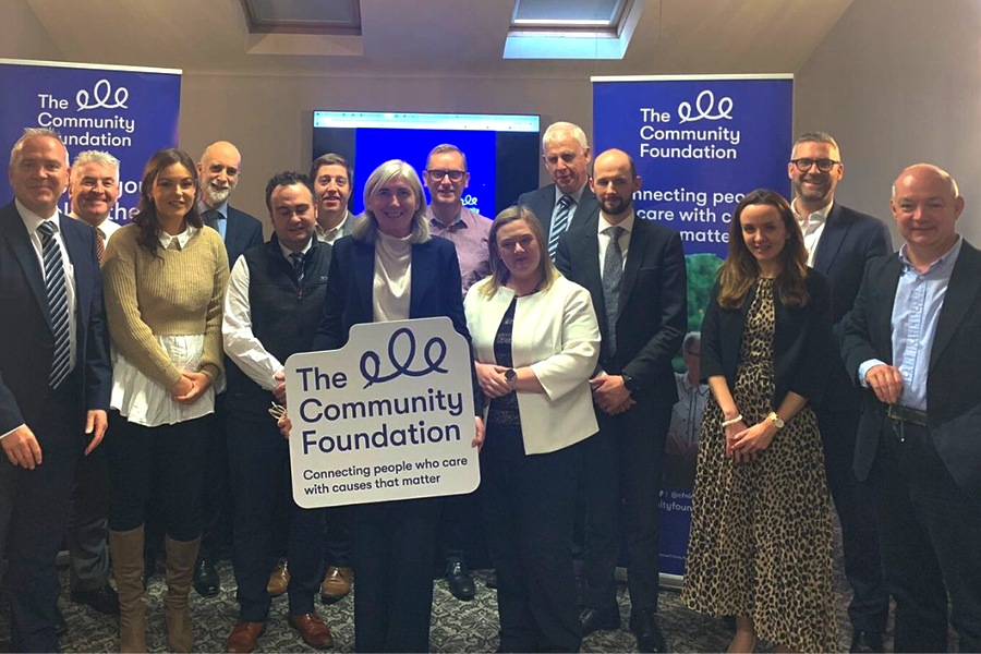 Pictured at the launch of the Community Foundation for NI ‘Gifts in Wills’ fund in Newry.