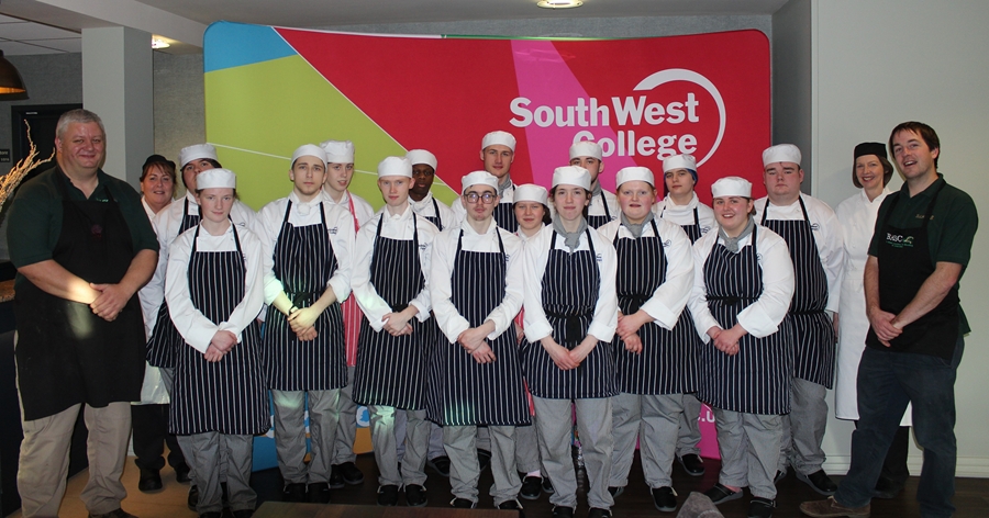 Catering students from Southern Regional College and South West College spent a day recently learning about wild game butchery, preparation, and cookery. 