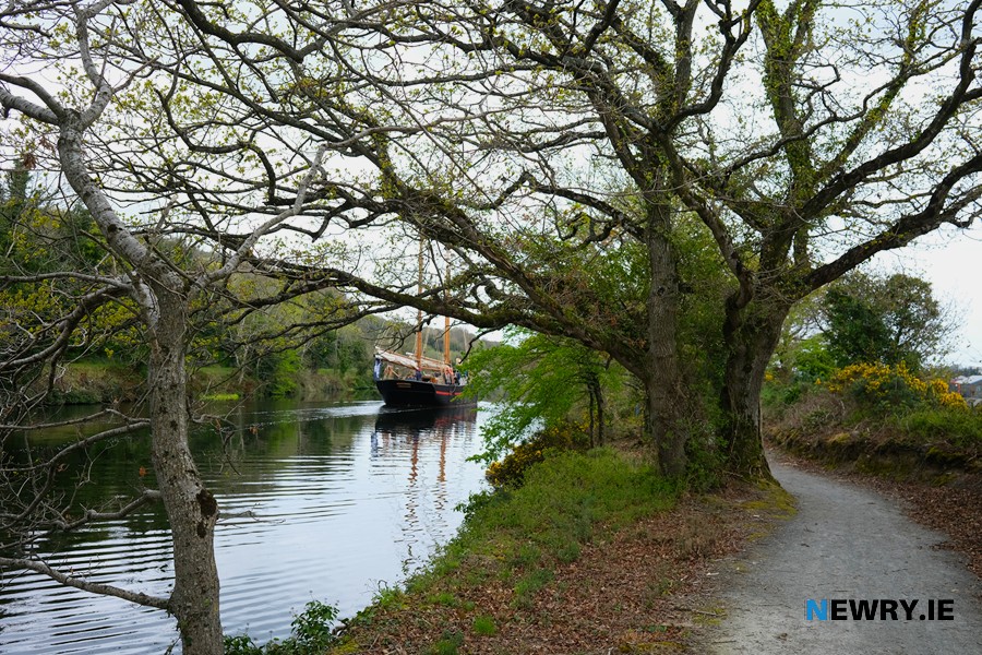 Presently tall ships can travel from anywhere in the world right up to the Albert Basin in the heart of Newry. Photograph: Columba O'Hare/ Newry.ie 