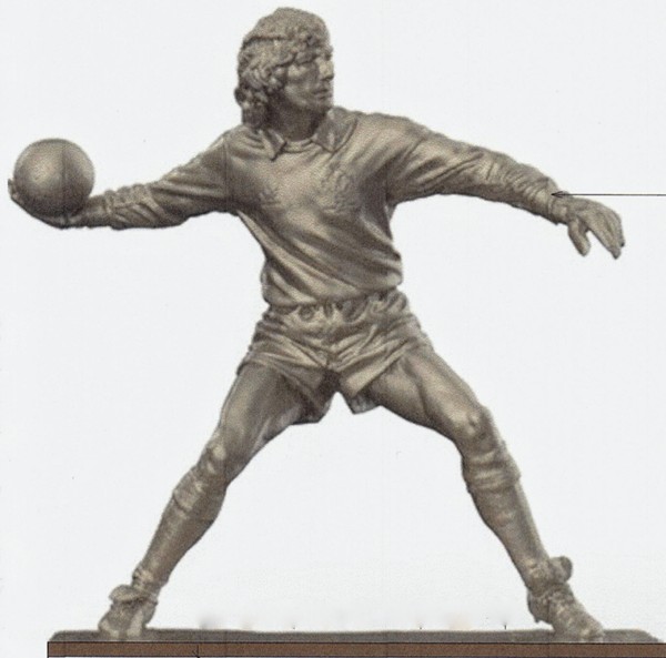 An artists impression of the sculpture.