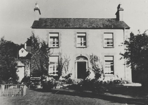 Laurel Lodge (photographed by Dr Myles Gilligan) on Downshire Road in Newry was the Shortall family home when Myles was a child. His playpen can be seen in the garden (bottom left of picture)! Courtesy of Dr Myles Shortall