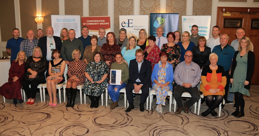 Celebrating the Pride of Place Award, Newry Neighbourhood Renewal Partnership and board members 2005 to 2022 old and new came together in the Canal Court Hotel on Friday 28th October 2022. 