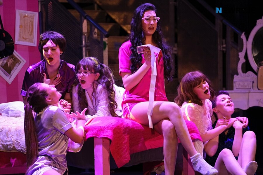 NYPA performing Grease in Newry Town Hall. Photograph: Columba O'Hare/ Newry.ie 