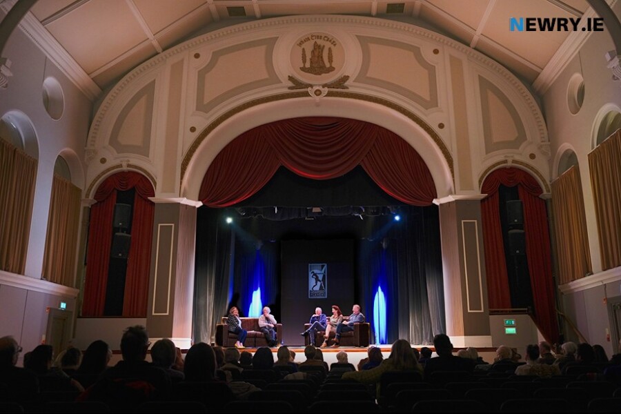 The Newpoint Players Homecoming event at Newry Town Hall.