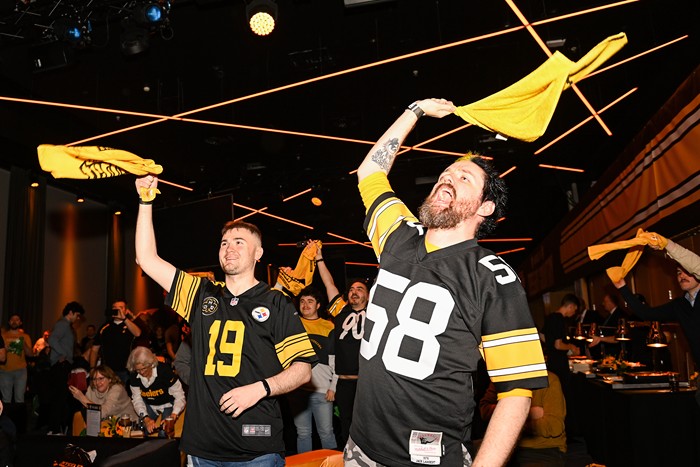 The Pittsburgh Steelers hosted their first-ever Watch Party at Croke Park in Dublin, Ireland, on Week 11 against the Cleveland Browns, Sunday, Nov. 19, 2023 in New Dublin, Ireland. (Abigail Dean / Pittsburgh Steelers)