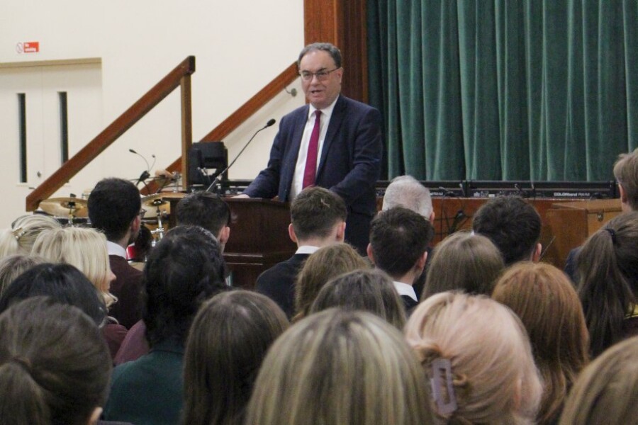Governor of the Bank of England Andrew Bailey