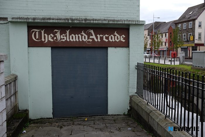 The Island Arcade. Photograph: Columba O'Hare/ Newry.ie 