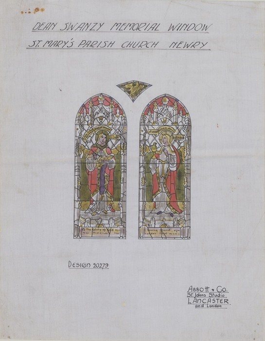 Samuel Wilson Reside oversaw the installation of a memorial window to Dean Swanzy in St. Mary’s Parish Church in 1936.
