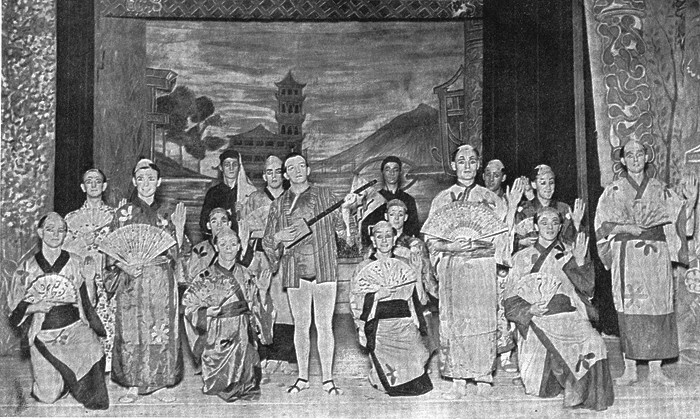 Newry Muscial Society’s 1946 production of The Mikado. Newry and Mourne Museum Collection
