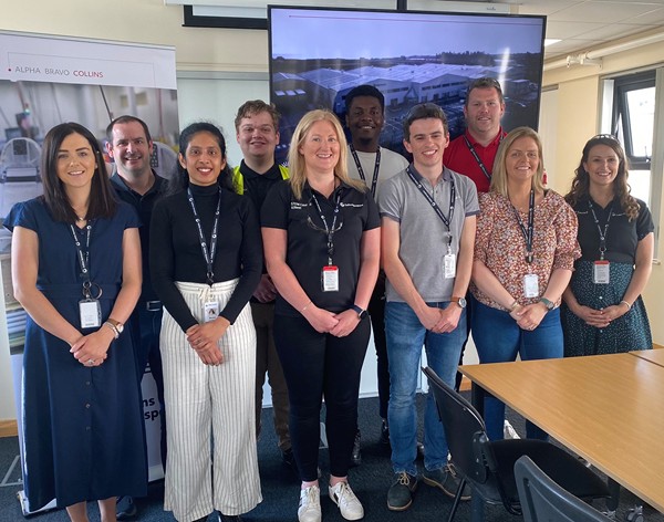 The STEM Council at Collins Aerospace in Kilkeel which organised the recent visit for local schools, Dromore High School, St Patrick’s College in Banbridge and Banbridge Academy.