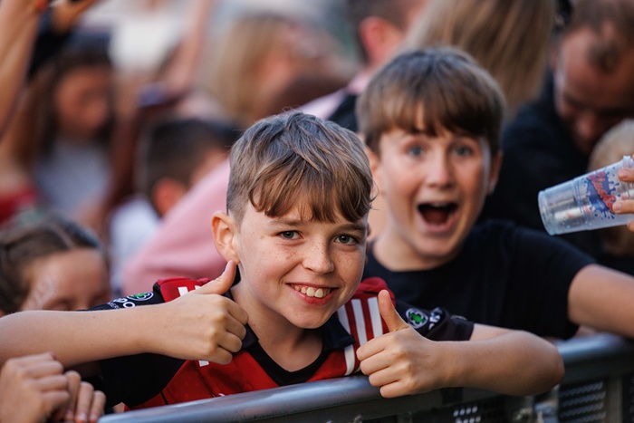 Fun galore in Newcastle for the Eats and Beats festival.