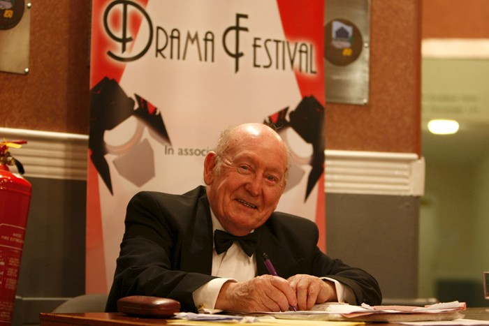 Charlie Smyth at Newry Drama Festival in 2011.