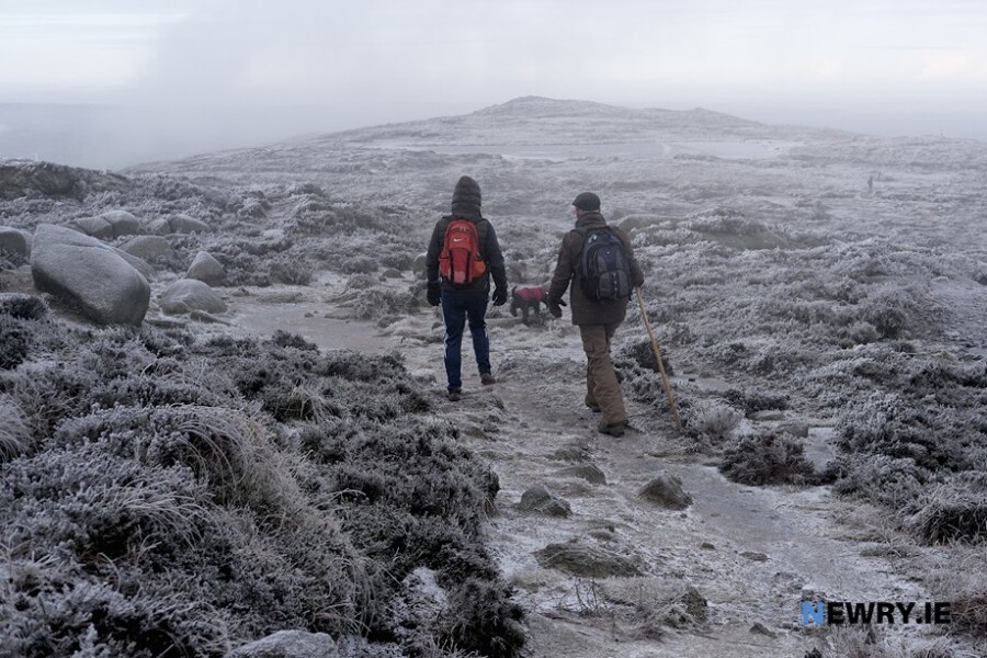 Walking on Slieve Gullion. (file photo) Photograph: Columba O'Hare/ Newry.ie 