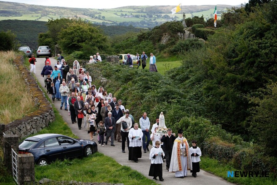 The 15 August Mass Rock way back in 2011. Photograph: Columba O'Hare/ Newry.ie 