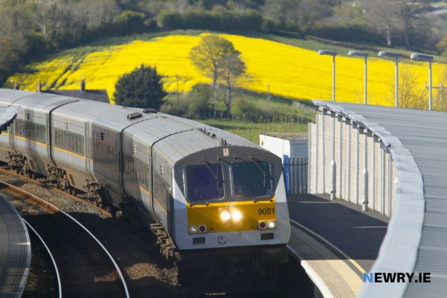 Newry Train Station. Photograph: Columba O'Hare/ Newry.ie 