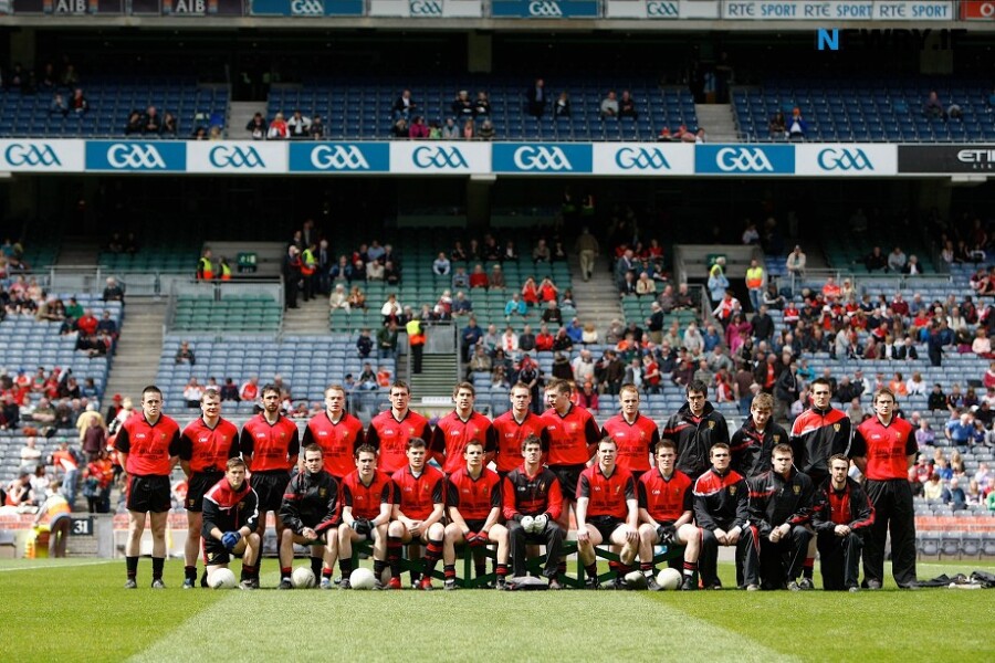 Down in Croke Park way back in 2010 when current manager Conor Laverty was on the team. Photograph: Columba O'Hare/ Newry.ie