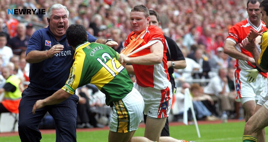 Armagh take on Kerry at Croke Park in August 2006. Photograph: Columba O'Hare/ Newry.ie 