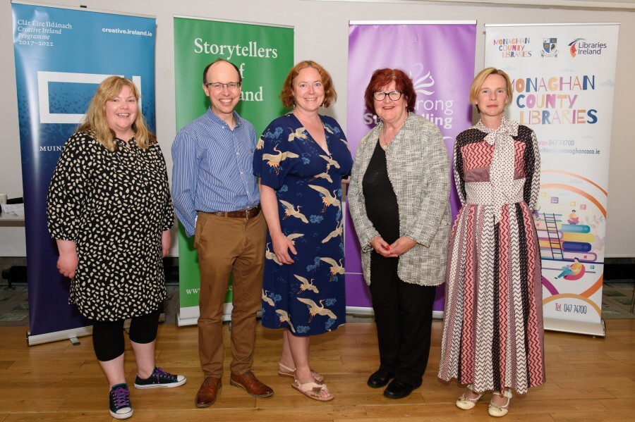 Some of the storytellers involved in the project.