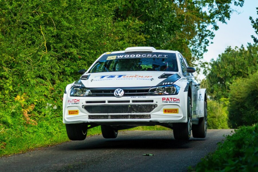 A win in the Irish Tarmac Championship section of the Ulster Rally would secure the title for Callum Devine. 