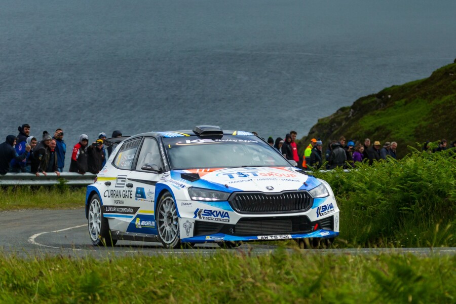 Callum Devine and Noel O’Sullivan led the Irish Tarmac Championship contingent home to seal the drivers’ and co-driver’s title for 2023.