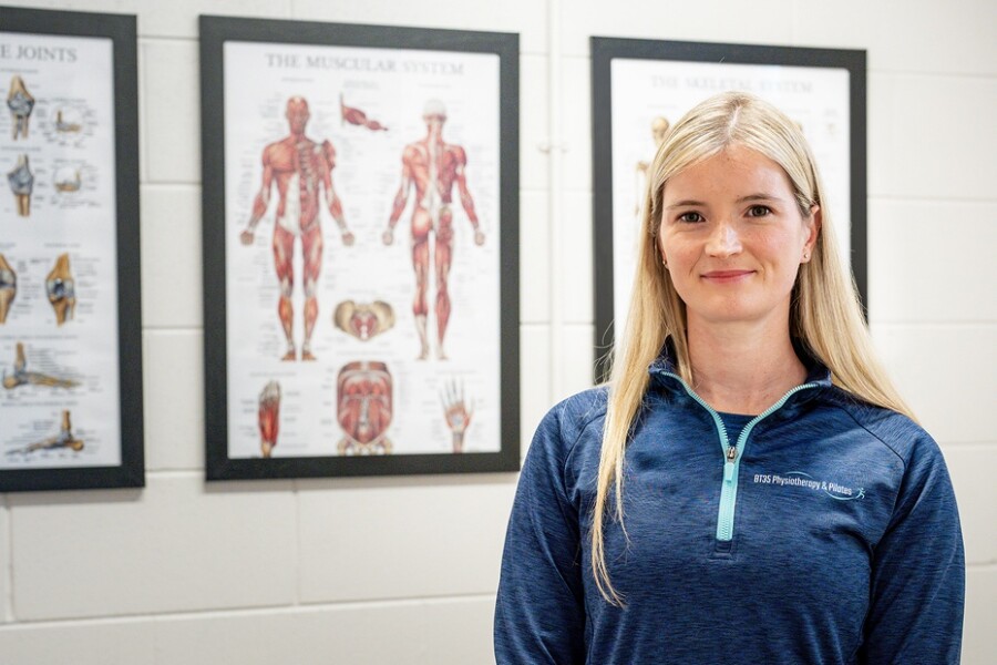 Newry-based entrepreneur Catherine Elliott, originally from the United States has established BT35 Physiotherapy & Pilates after receiving one to one mentorship from Go Succeed, the free enterprise support service, delivered by Northern Ireland’s 11 councils.