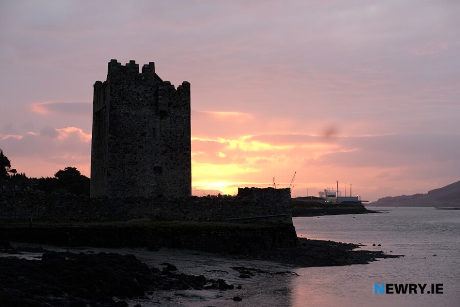 Narrow Water keep is just one of the beautiful landmarks in this region. Photograph: Columba O'Hare/ Newry.ie 