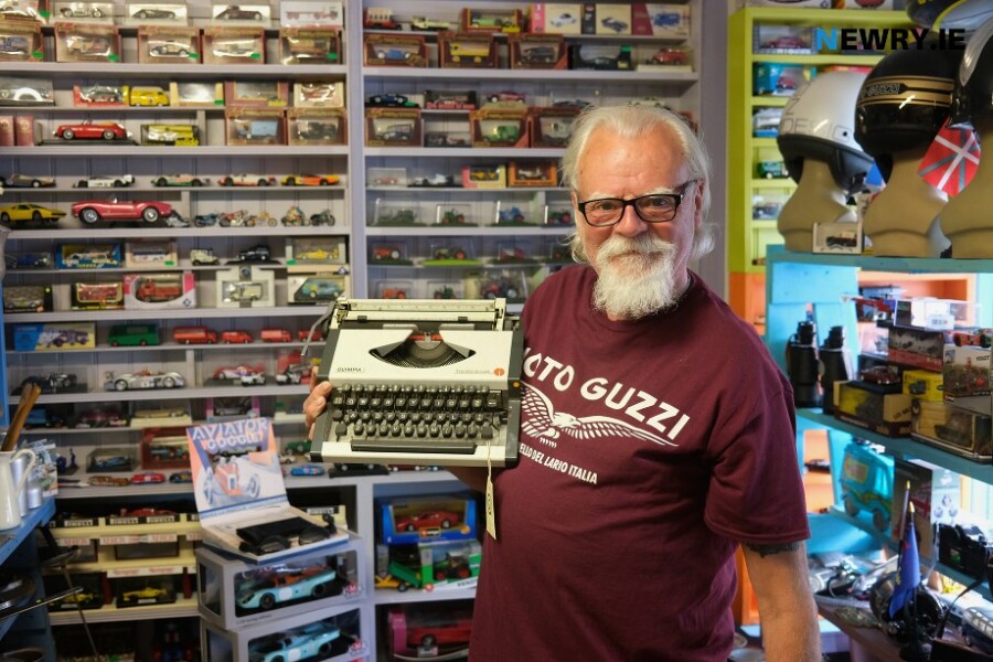 Ed Coulter of Brocante in Killyleagh. Photograph: Columba O'Hare/ Newry.ie 