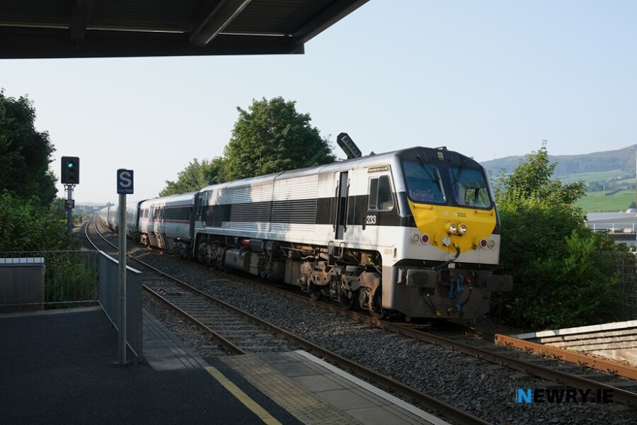A Council Motion has called for better train services from Newry. Photograph: Columba O'Hare/ Newry.ie 