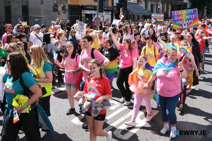 Belfast Pride 2023. Photograph: Columba O'Hare/ Newry.ie 