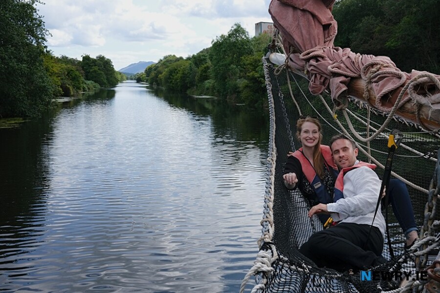 Iúr Cinn Fleadh 2023 certainly had some wonderful moments with the Trad Cruise down Newry Ship Canal on the Brian Ború being one of the most popular events. Photograph: Columba O'Hare/ Newry.ie 