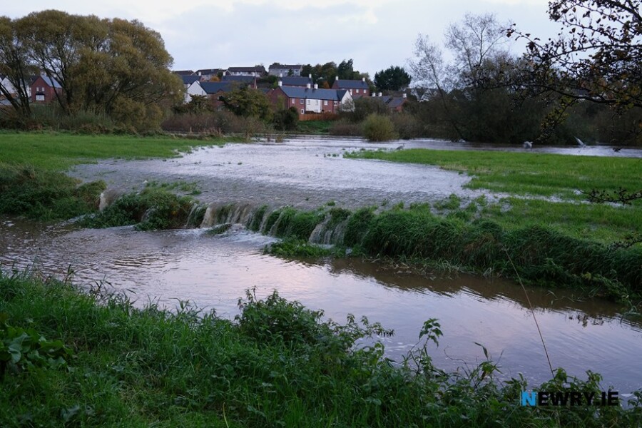 An increased likelihood of river and coastal flooding is just one potential issue caused by climate change locally. Photograph: Columba O'Hare/ Newry.ie 