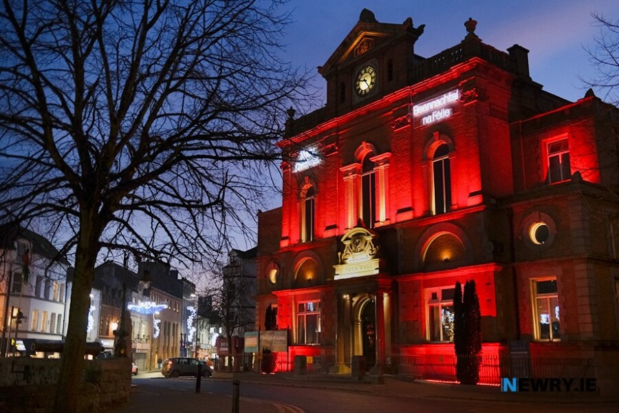 Newry Town Hall. Photograph: Columba O'Hare/ Newry.ie 