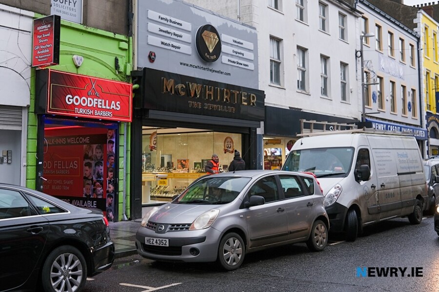 McWhirter the Jeweller in Hill Street, Newry