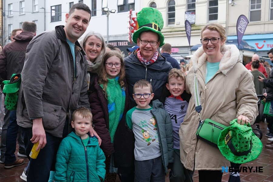 There really was something for all the family at the Newry St Patrick's Day Parade. 