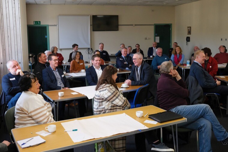 The Local News Plan Workshop in November 2022.
