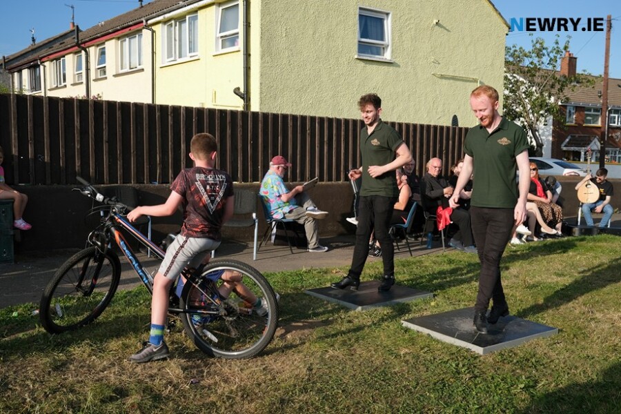 Dancing on the Greens in Newry last August. Photograph: Columba O'Hare/ Newry.ie 