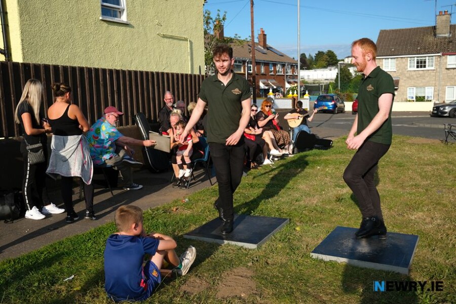 Dancing on the Greens in 2022 at Mourneview Park in Newry. Photograph: Columba O'Hare/ Newry.ie 