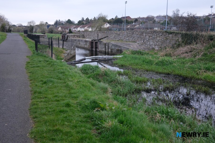 The polution incident at Newry Canal in March. Photograph: Columba O'Hare/ Newry.ie 